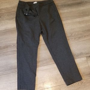 Skinny leg ankle length slacks